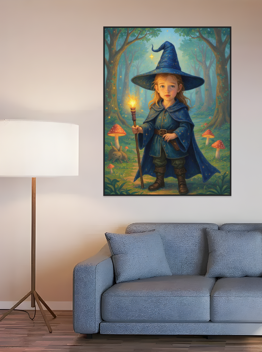 Magic Forest Adventure-Acrylic painting/Oil painting