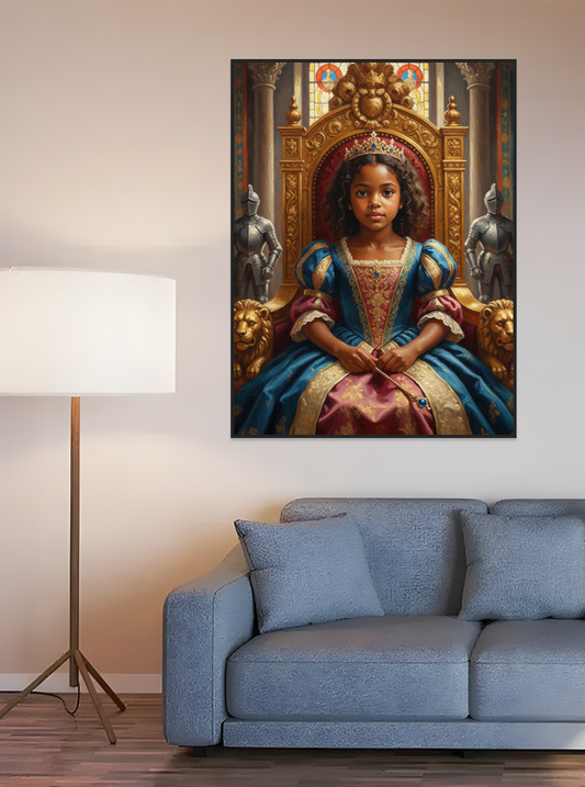 Child Princess Castle-Acrylic painting/Oil painting (💎 Ultra Fine Quality)