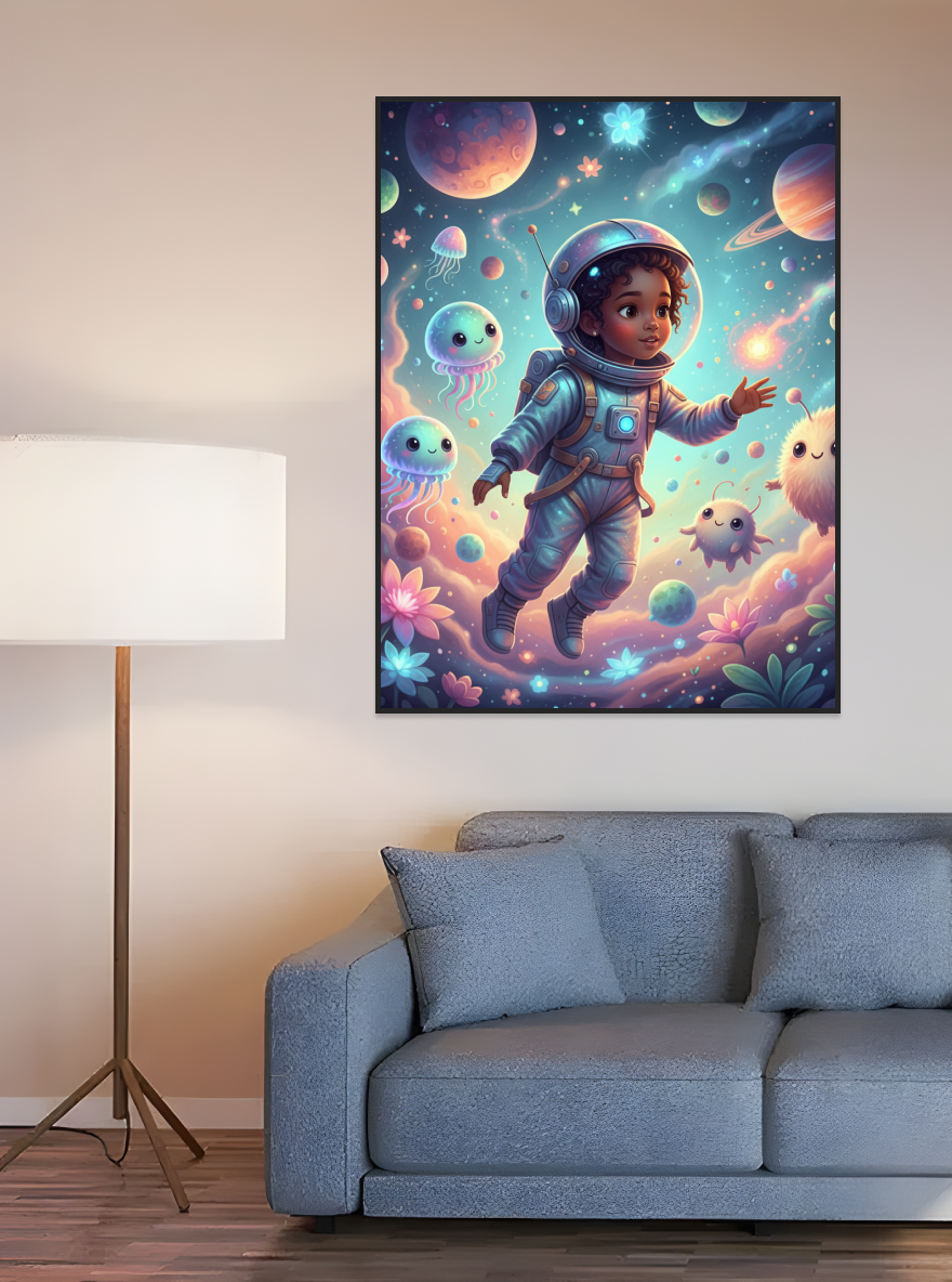 Children's Space Adventure-Fantasy realistic