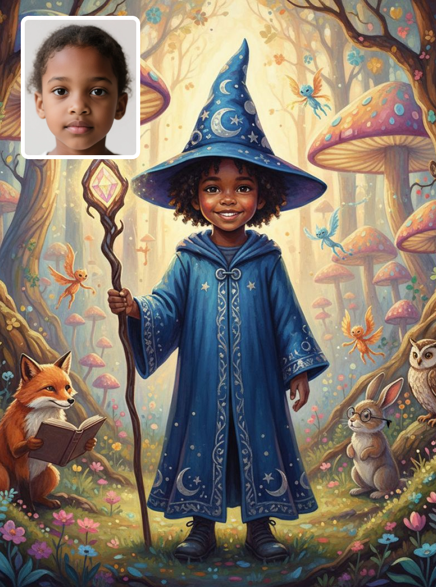 Magic Forest Adventure-Acrylic painting/Oil painting (💎 Ultra Fine Quality)