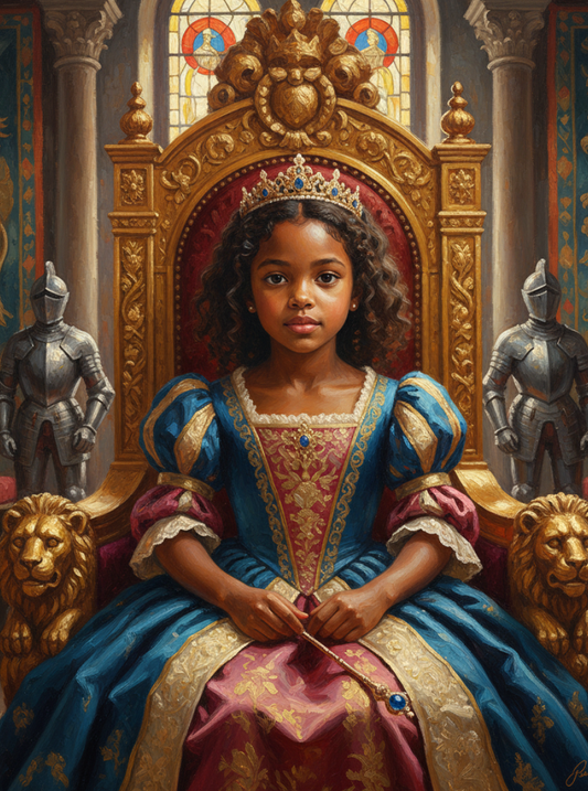 Child Princess Castle-Acrylic painting/Oil painting (💎 Ultra Fine Quality)