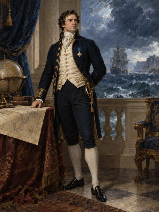 Royal Naval Duke Personal Portrait — Classical Oil Painting product example